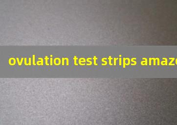  ovulation test strips amazon
